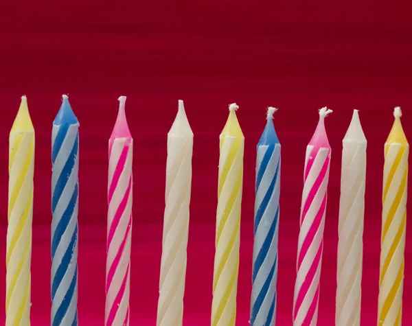 Birtday candles — Stock Photo, Image