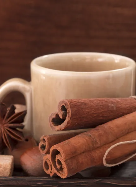 Taza de chocolate caliente — Foto de Stock