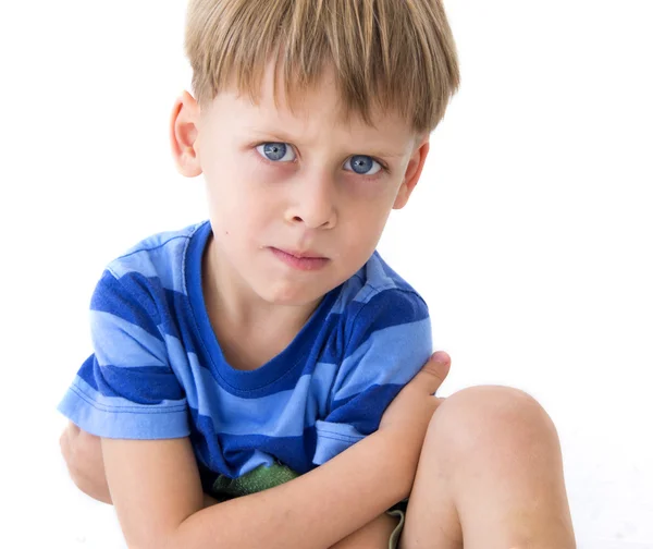 Angry boy — Stock Photo, Image