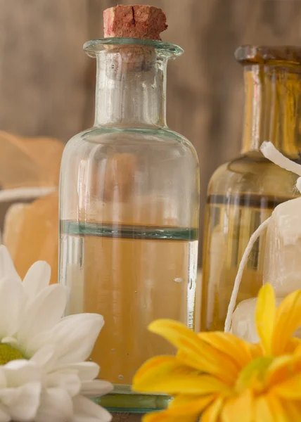 Spa bottles — Stock Photo, Image