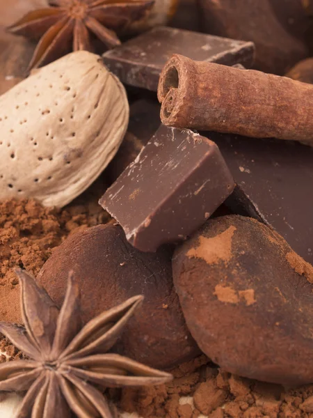 Barras de chocolate — Foto de Stock