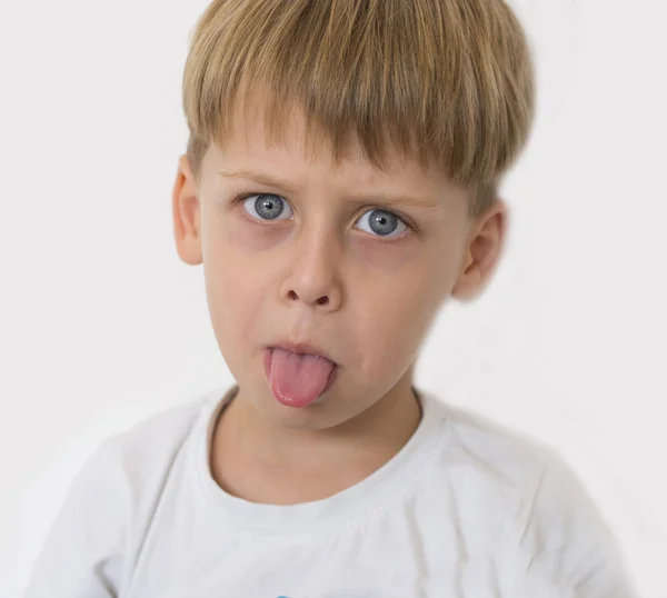 Angry boy — Stock Photo, Image