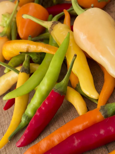 Świeże papryki chili — Zdjęcie stockowe