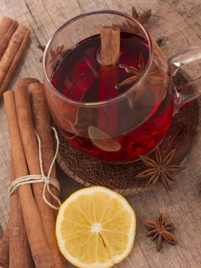 kış günleri için çay