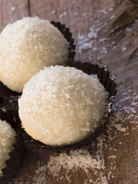 Bolinhas de coco — Fotografia de Stock