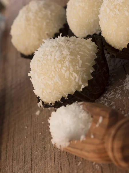 Bolinhas de coco — Fotografia de Stock