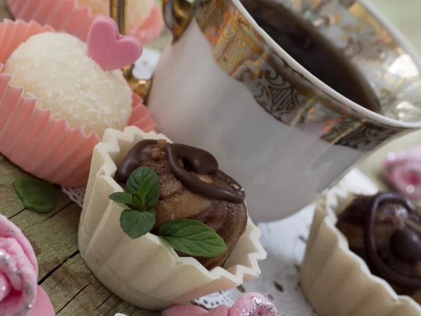 Bolas de chocolate — Foto de Stock