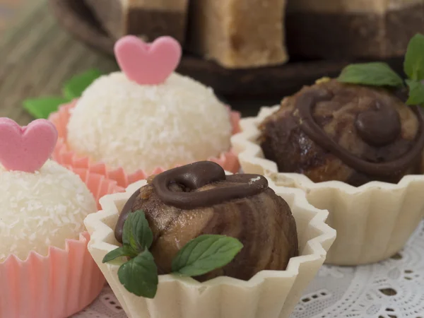 Pasteles de chocolate — Foto de Stock