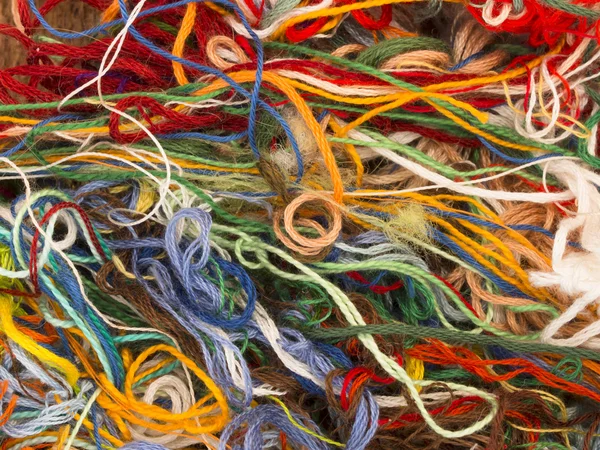 詰めこま刺繍糸 — ストック写真