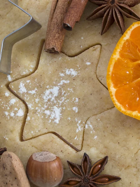 Lebkuchen backen — Stockfoto