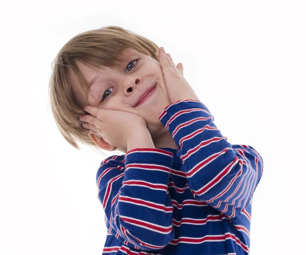 Retrato del chico lindo — Foto de Stock