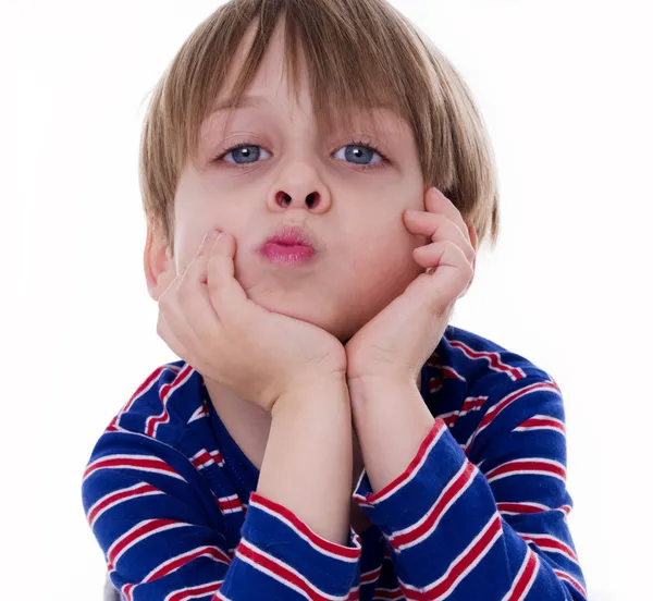 Portrait of a cute boy — Stock Photo, Image