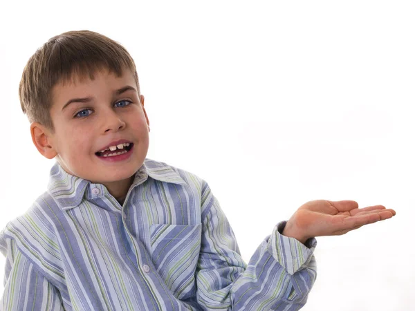 Retrato de um menino bonito — Fotografia de Stock