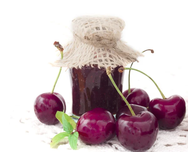 Jam of raspberries — Stock Photo, Image