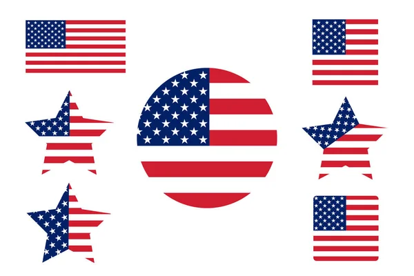 Флаг Сша Флаг Соединенных Штатов Америки Американский Флаг Дню Независимости — стоковое фото