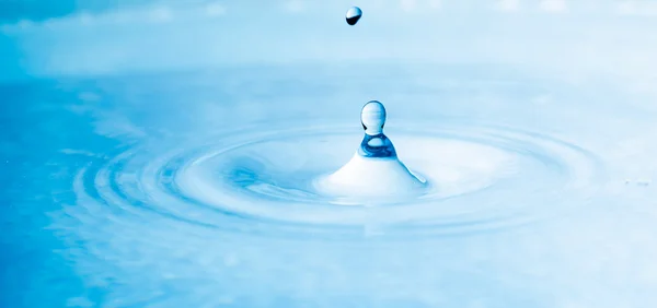 Wassertropfen aus nächster Nähe — Stockfoto