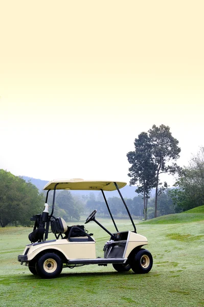 Golf club car — Stock Photo, Image