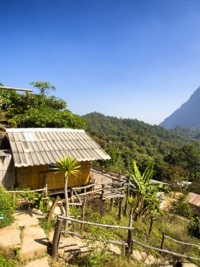 Chiang dao hill Köyü Tayland