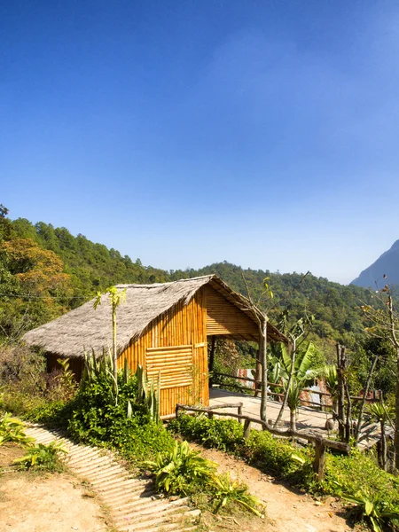 Chiang Dao Hill Dorf thailand — Stockfoto
