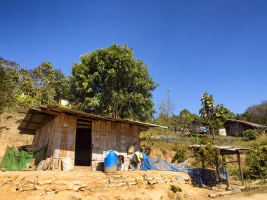 Chiang dao hill Köyü Tayland