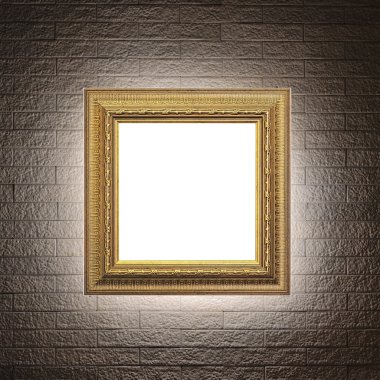 modern tuğla duvar çerçevesi