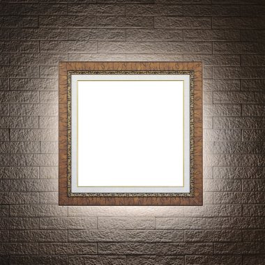 modern tuğla duvar çerçevesi