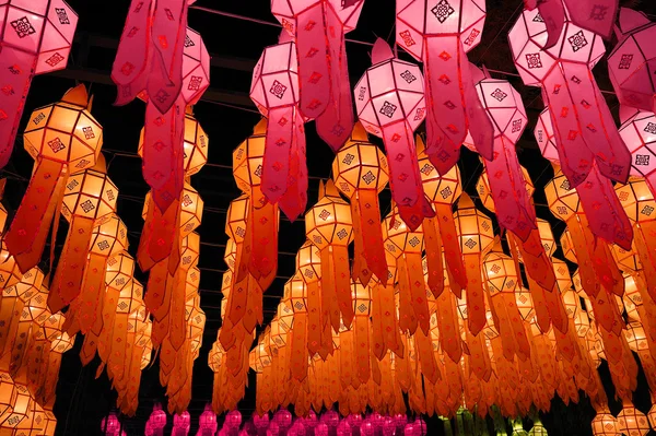 Lantern Festivali Tayland — Stok fotoğraf