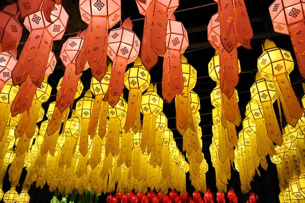 Lantern Festivali Tayland — Stok fotoğraf