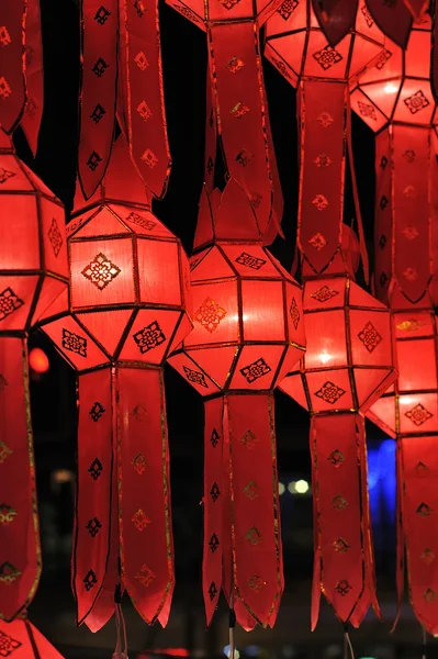 Festival de lanternas na Tailândia — Fotografia de Stock