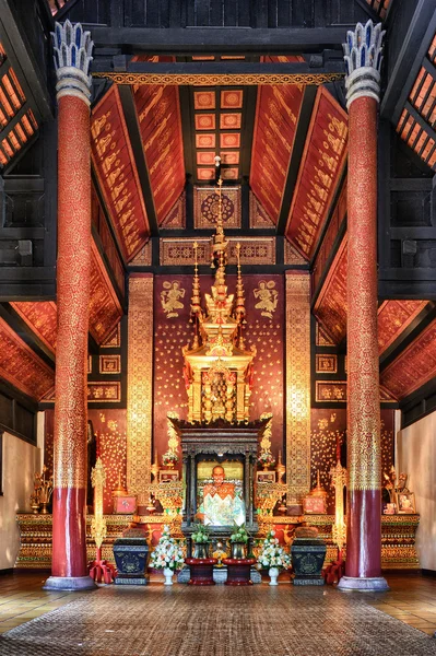 Воск-буддийские монахи — стоковое фото