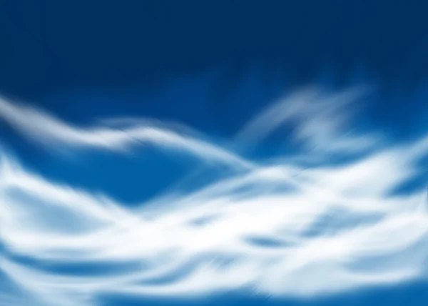 Cloud clear paint artwork — Stock Photo, Image