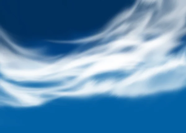 Nube vernice trasparente opere d'arte — Foto Stock