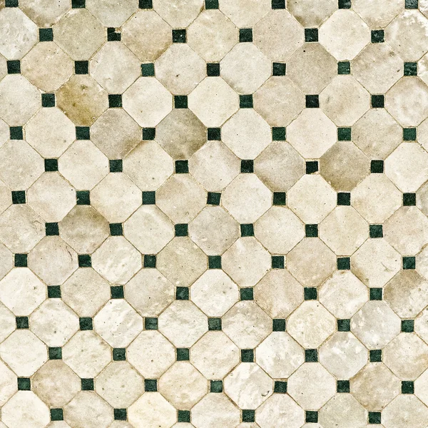 Tile glossy mosaic earthenware material — Stock Photo, Image