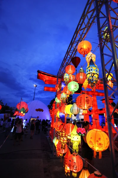 Фестиваль фонарей — стоковое фото