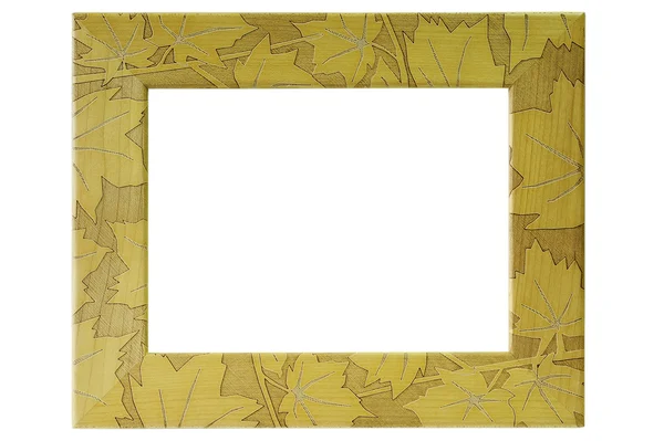 Wood frame : maple pattern — Stock Photo, Image