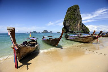 railay beach krabi thailand, uzun kuyruk