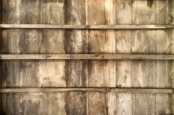 Shelves wood wall — Stock Photo, Image