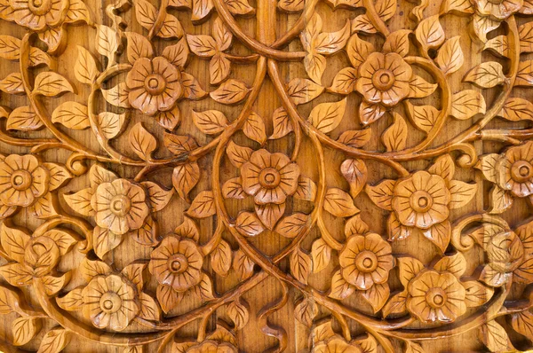 Wood Thai pattern — Stock Photo, Image