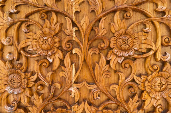 Wood Thai pattern — Stock Photo, Image