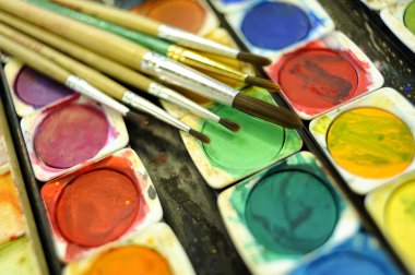 ileti örneği suluboya paleti