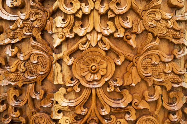 Wood Thai pattern — Stock Photo, Image