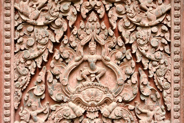 Buddhism wall pattern — Stock Photo, Image