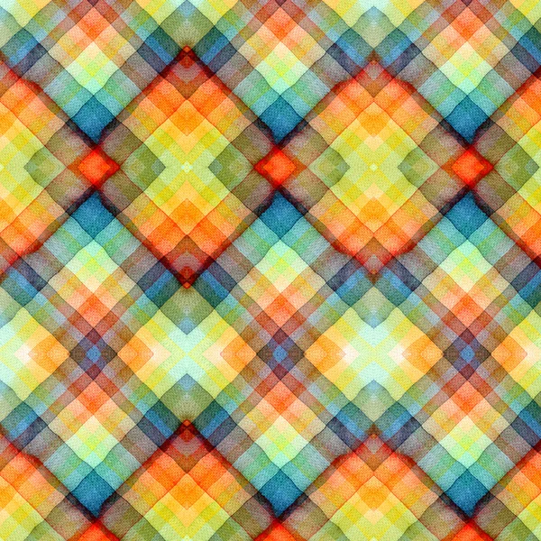 Aquarelles abstraites en tartan — Photo