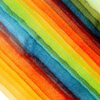 soyut şerit suluboya