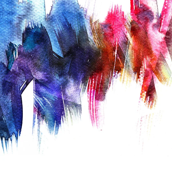 Aquarelas de listra abstratas — Fotografia de Stock