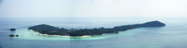 Tayland Koh lipe yüksek görünüm