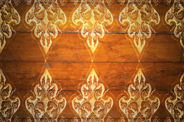 Pattern Decorative Art of Lanna Thai. — Stock Photo, Image