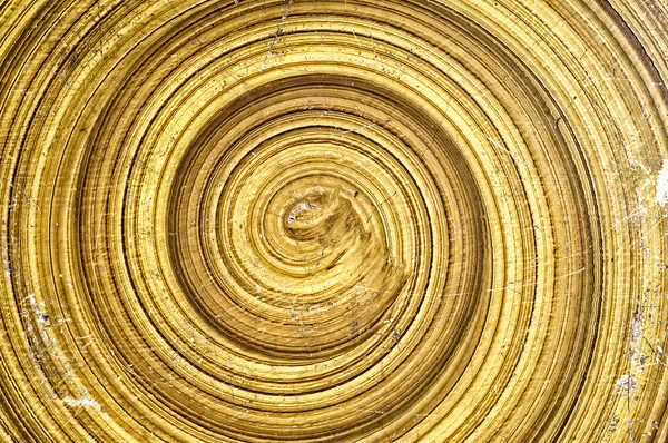 Spirale abstraite en bois — Photo