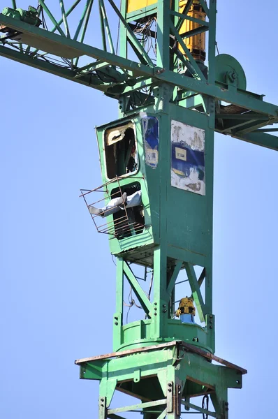 Crane at construction — Stock Photo, Image