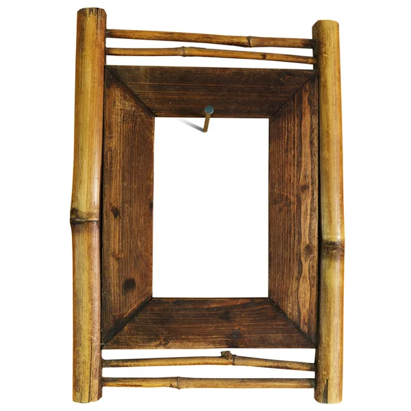 Bamboe frame — Stockfoto